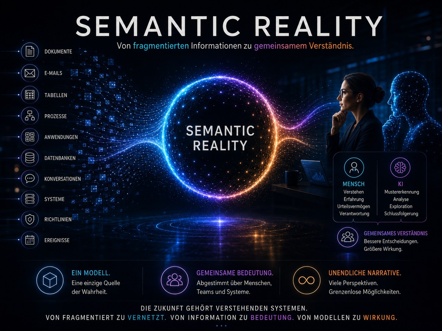 Semantic Reality verbindet fragmentiertes Wissen mit gemeinsamem Verständnis